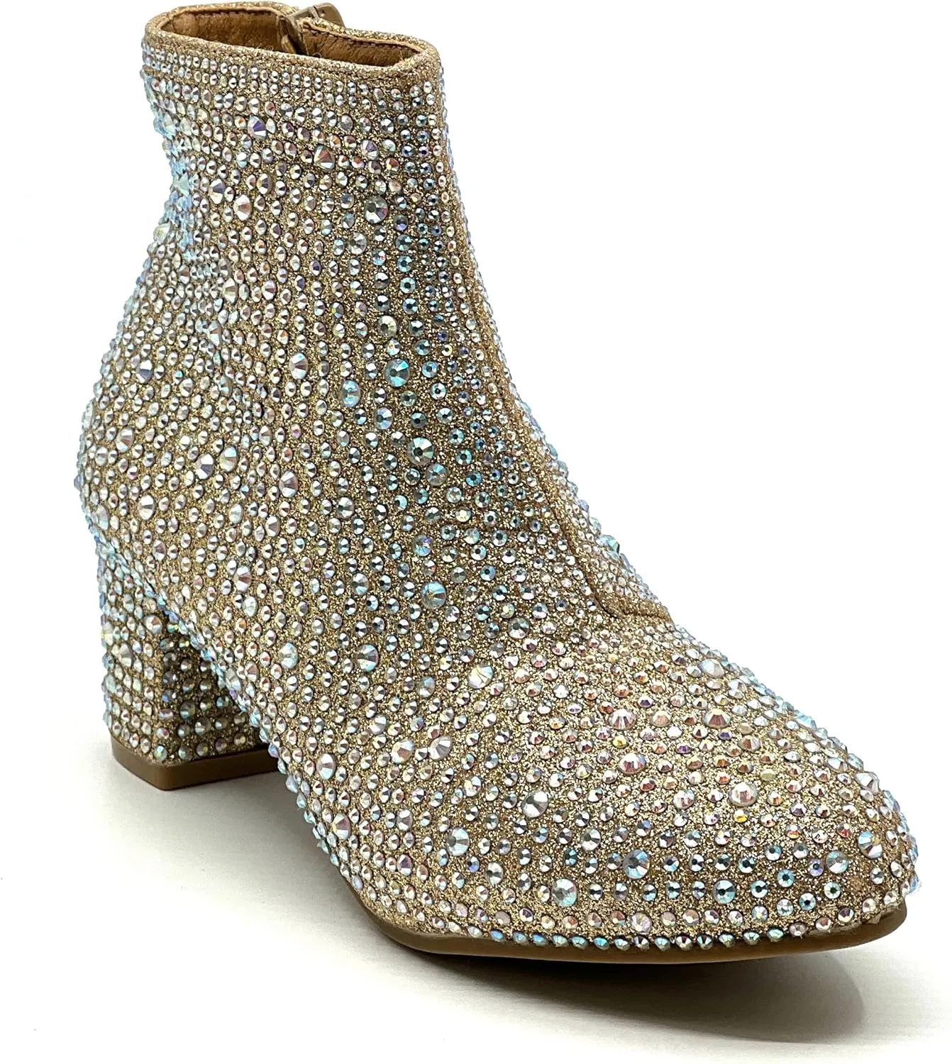 Forever Kids Rhinestone Ankle booties
