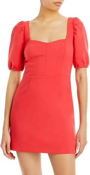 French Connection Womens Whisper Mini Cut Out Bodycon Dress