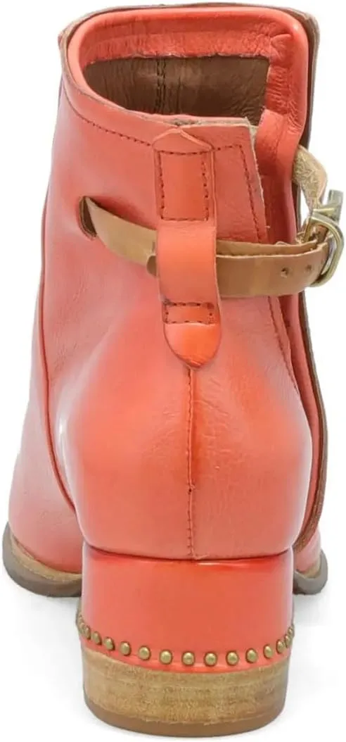 FSJ Women Peep Open Toe Sandals Boot Cut Out Buckle Ankle Bootie Comfortable Stacked Block Low Heeled Summer Sandal Shoes Size 4-15 M US