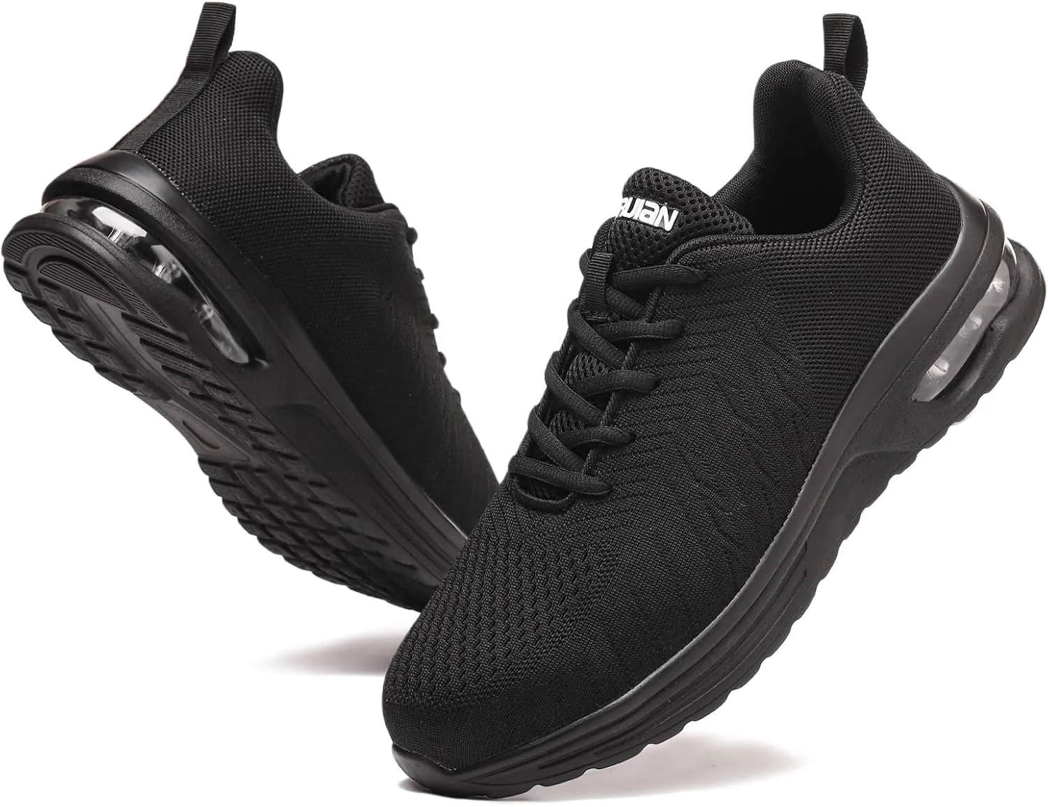 Furuian Steel Toe Shoes for Men Women with Air Cushion Safety Shoes Lightweight Composite Toe Shoes Non Slip Steel Toe Sneakers Indestructible Work Shoes