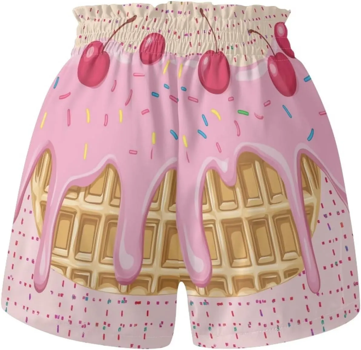 Girls Shorts 1-16 Kids Athletic Shorts with Pockets High Waisted Running Swim Yoga Cute Graphic Shorts Pants