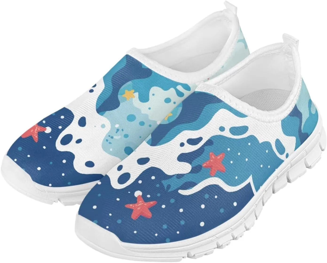 Girls Slip On Shoes Cute Sneakers Casual Kids Running Tennis Shoes
