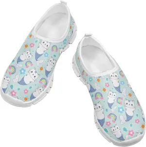 Girls Slip On Shoes Cute Sneakers Kids Tennis Athletic Shoes Footwear