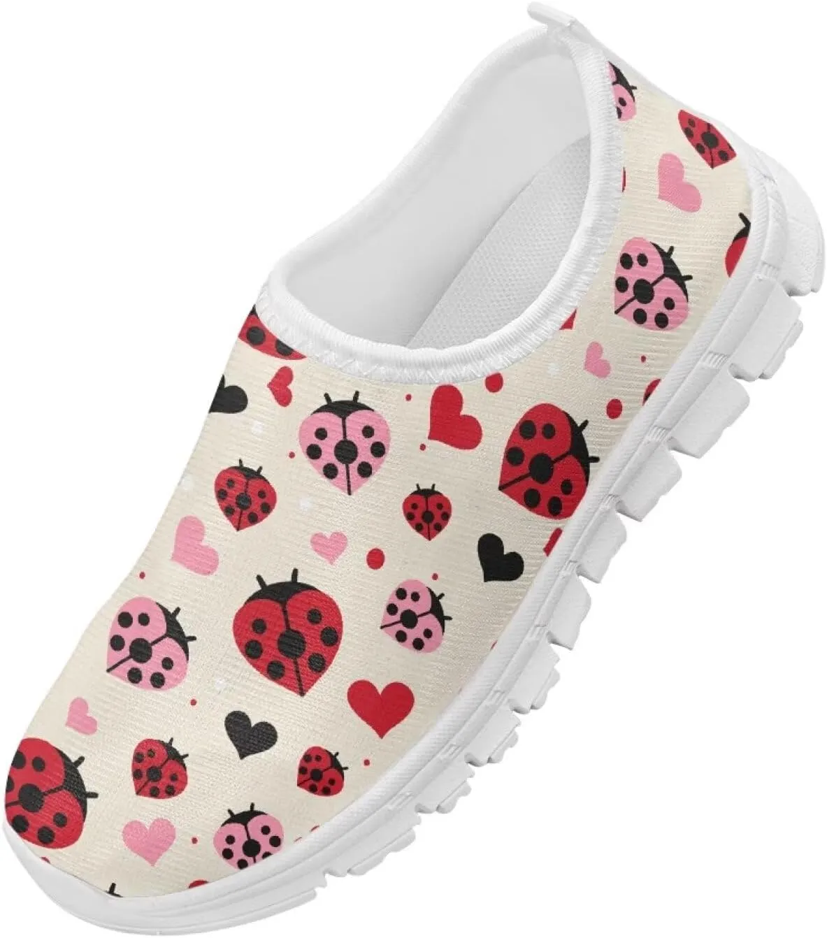 Girls Slip On Shoes Cute Sneakers Kids Tennis Athletic Shoes Footwear