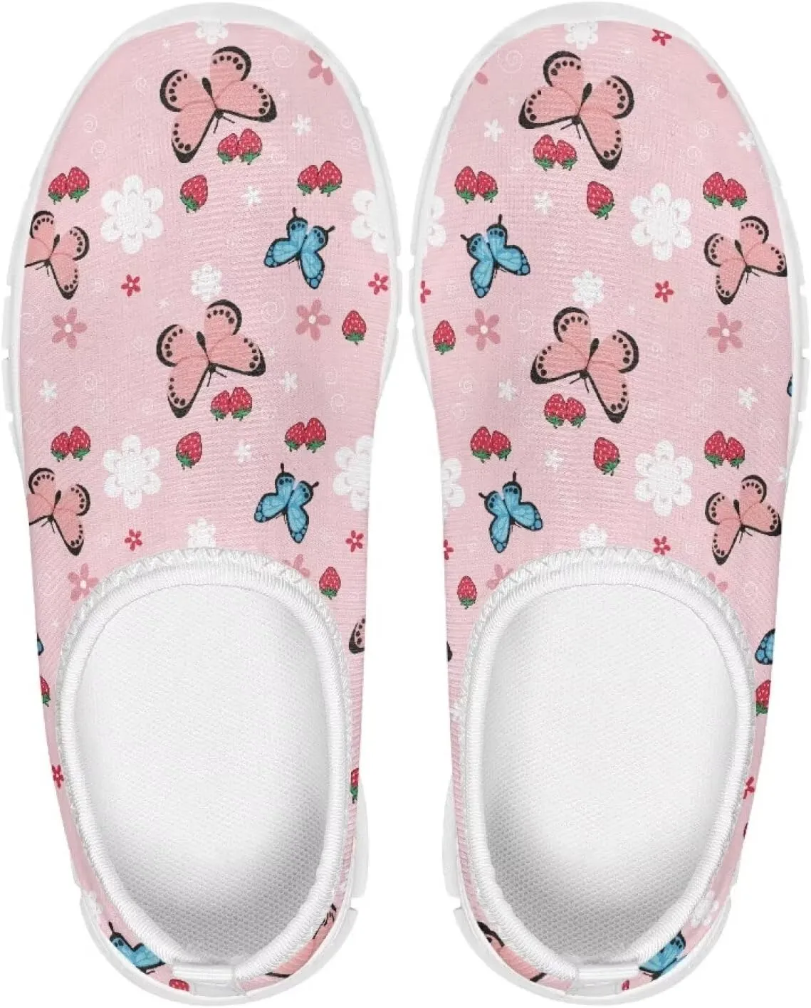 Girls Slip On Shoes Cute Sneakers Kids Tennis Athletic Shoes Footwear