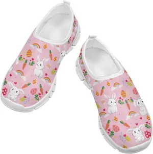 Girls Slip On Shoes Cute Sneakers Kids Tennis Athletic Shoes Footwear