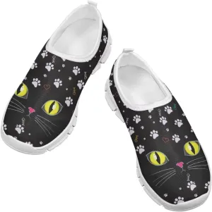 Girls Slip On Shoes Cute Sneakers Kids Tennis Athletic Shoes Footwear