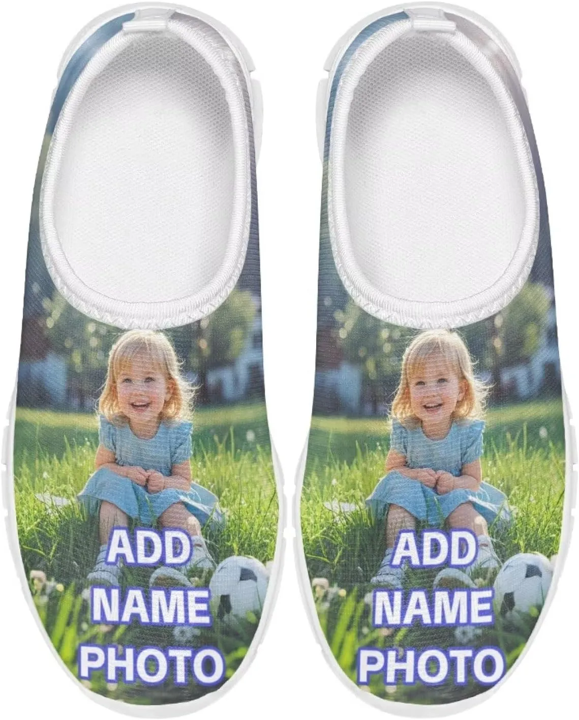 Girls Slip On Sneakers Custom Shoes Personalized Gifts for Kids Boys