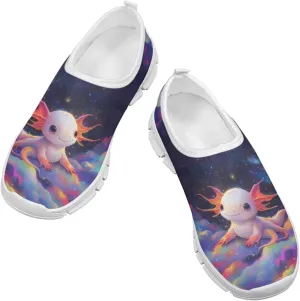 Girls Slip On Sneakers Shoes Animals Themed Kids Tennis Running Shoes