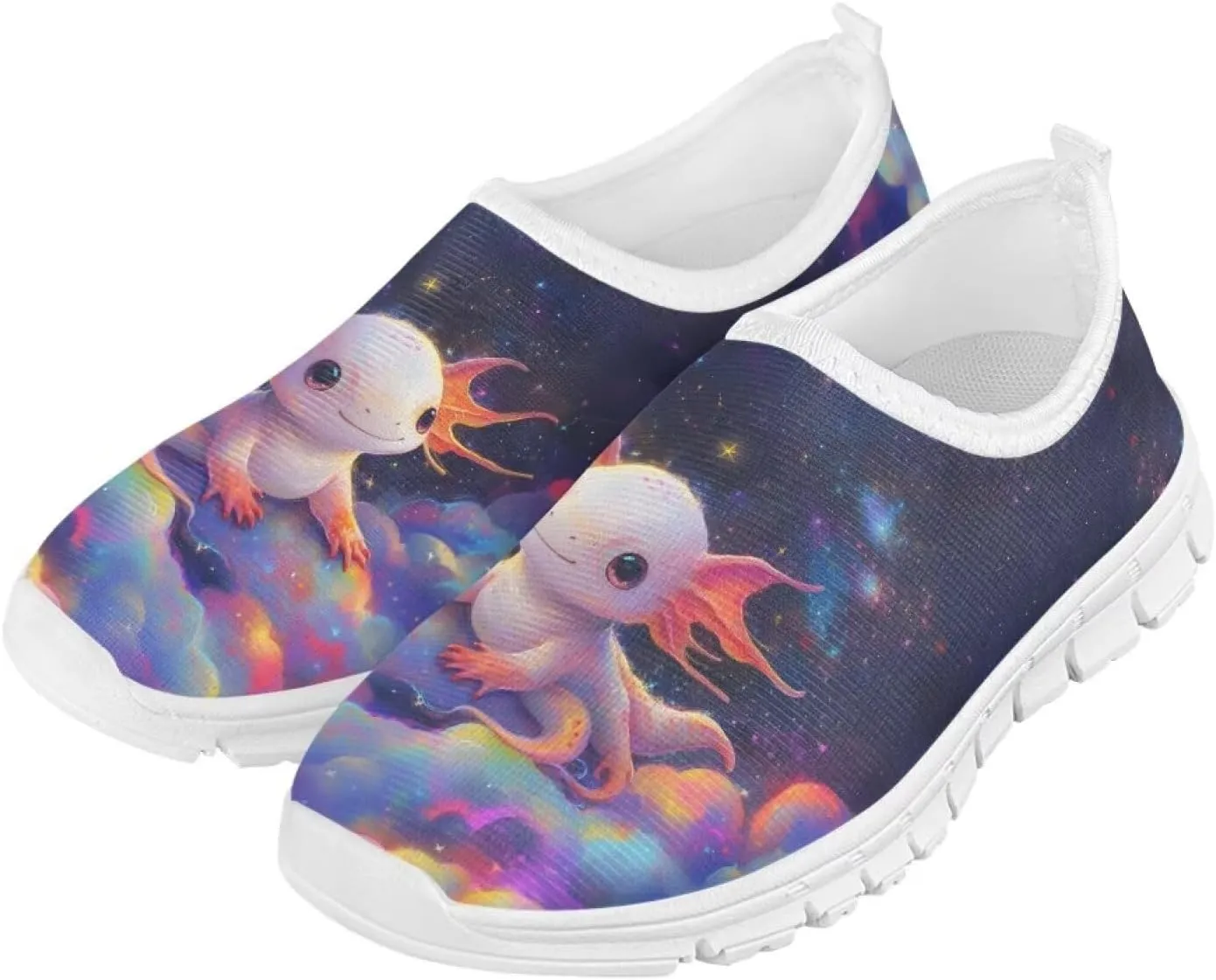 Girls Slip On Sneakers Shoes Animals Themed Kids Tennis Running Shoes