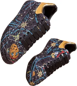 GUOANFG Crystal Sneakers Women High Fashion Sports Shoes Platform Sneakers Flats Rhinestone Shoes,Black-40 EU