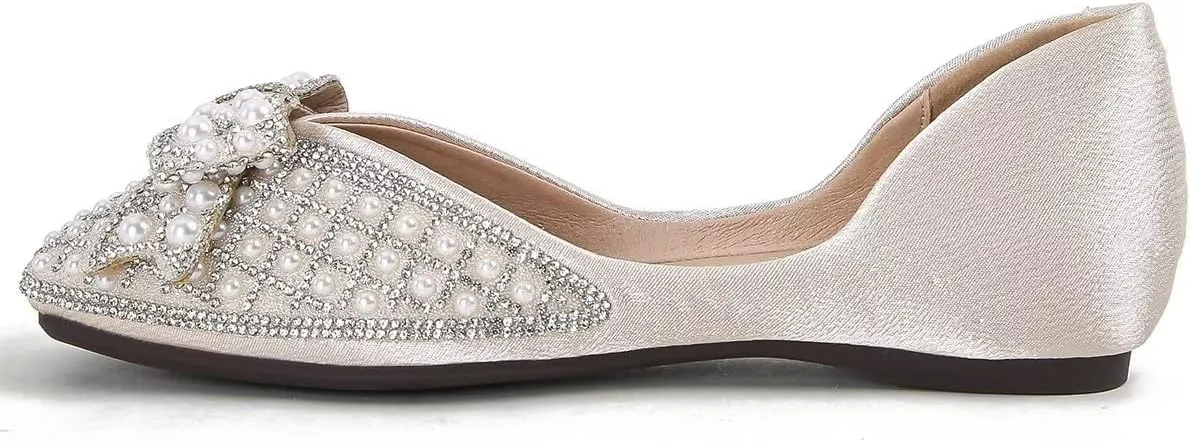 Hee grand Women Square Toe Crystals Shoes Glittering Rhinestone Wedding Dress Shoes Fashion Bridesmaid Shoes