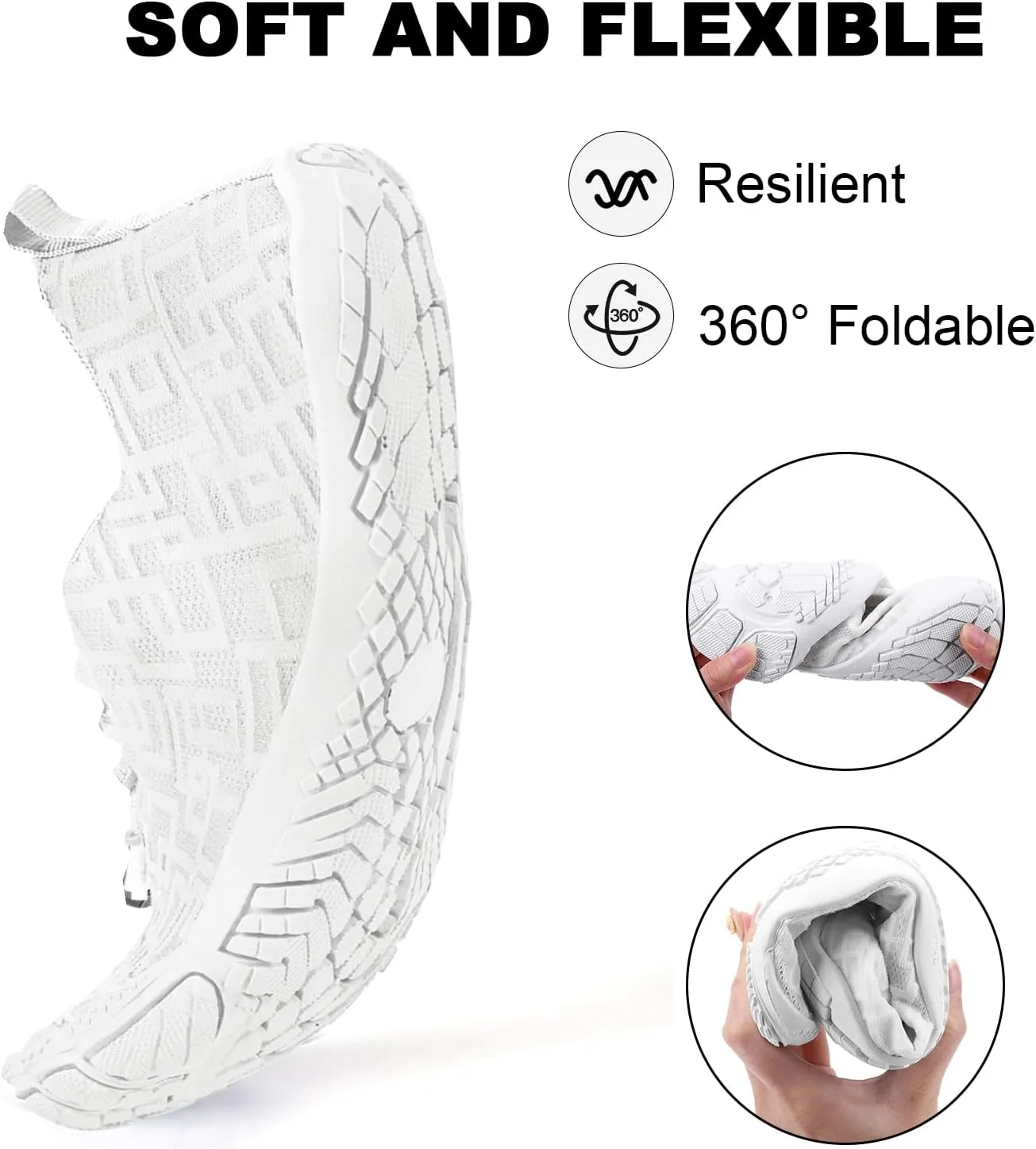 Hike Barefoot Shoes Womens Mens Water Shoes, Hiking Footwear Healthy Barefoot Shoes Women Men, Wide Toe Box Non-Slip Outdoor Sports Zero Drop Shoes