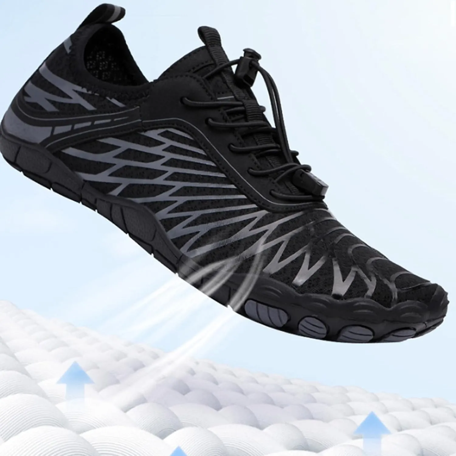 Hike Barefoot Shoes Women,Unisex Hiking Shoes,Pro Barefoot Shoe with Wide Toe Box Healthy & Non-Slip Barefoot Shoe Grounded Footwear for Women Men