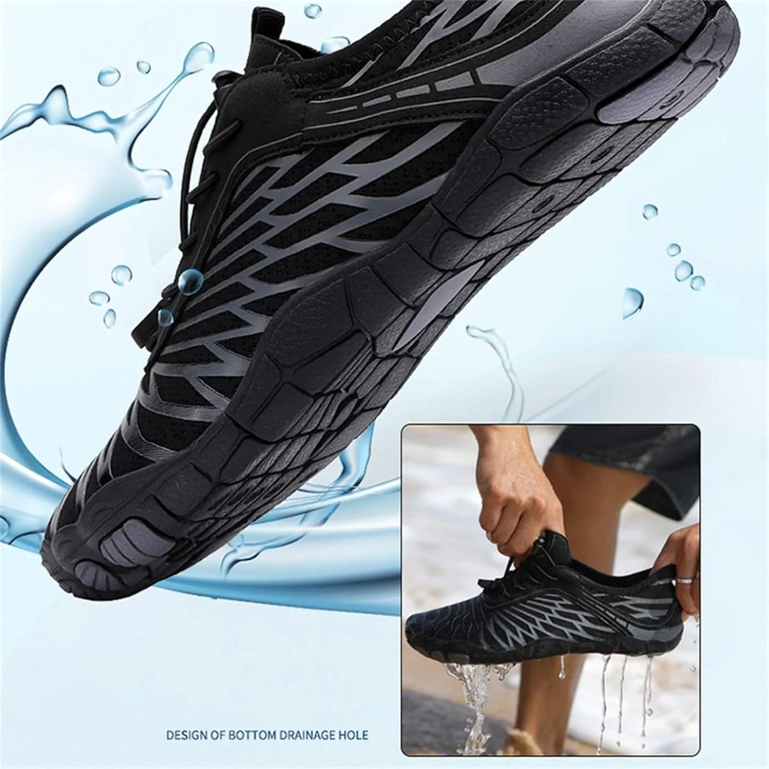 Hike Barefoot Shoes Women,Unisex Hiking Shoes,Pro Barefoot Shoe with Wide Toe Box Healthy & Non-Slip Barefoot Shoe Grounded Footwear for Women Men