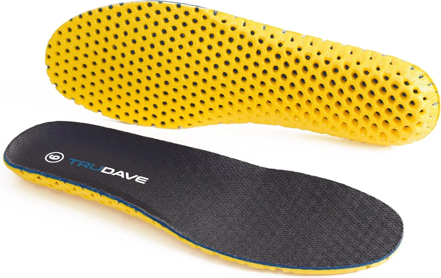 Insoles for Shoes and Work Boots Memory Foam Insoles for Men and Women Shock Absorbing Breathable Replacement Insoles for Running Sports Shoes