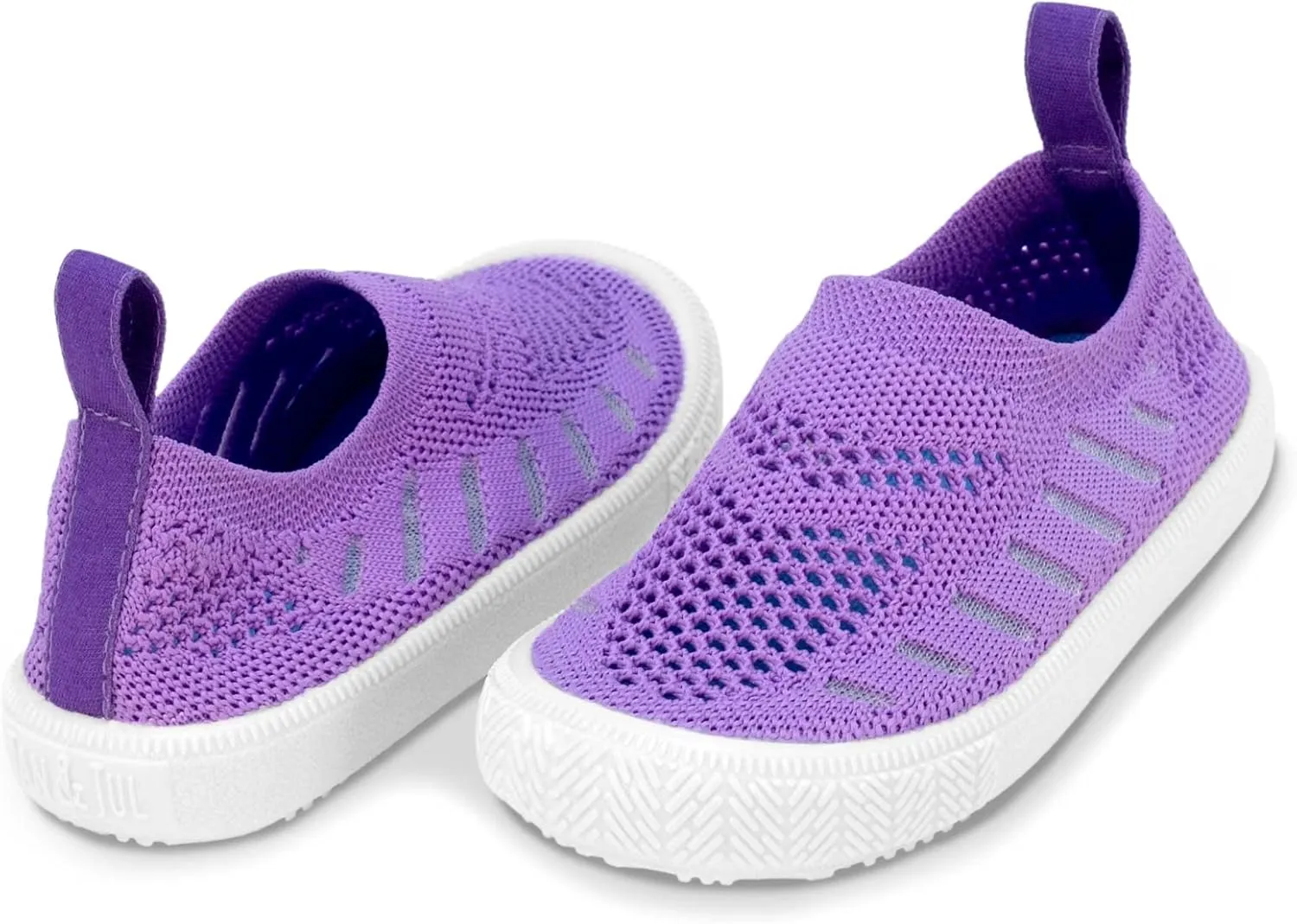 JAN & JUL Machine Washable Knit Shoes | Breathable Light-Weight Sneakers (Baby/Toddler/Little Kid)