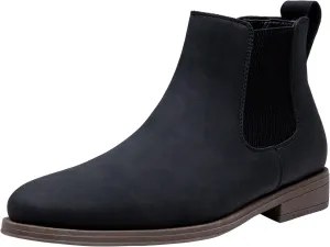 Jousen Men's Chelsea Boots Suede Casual