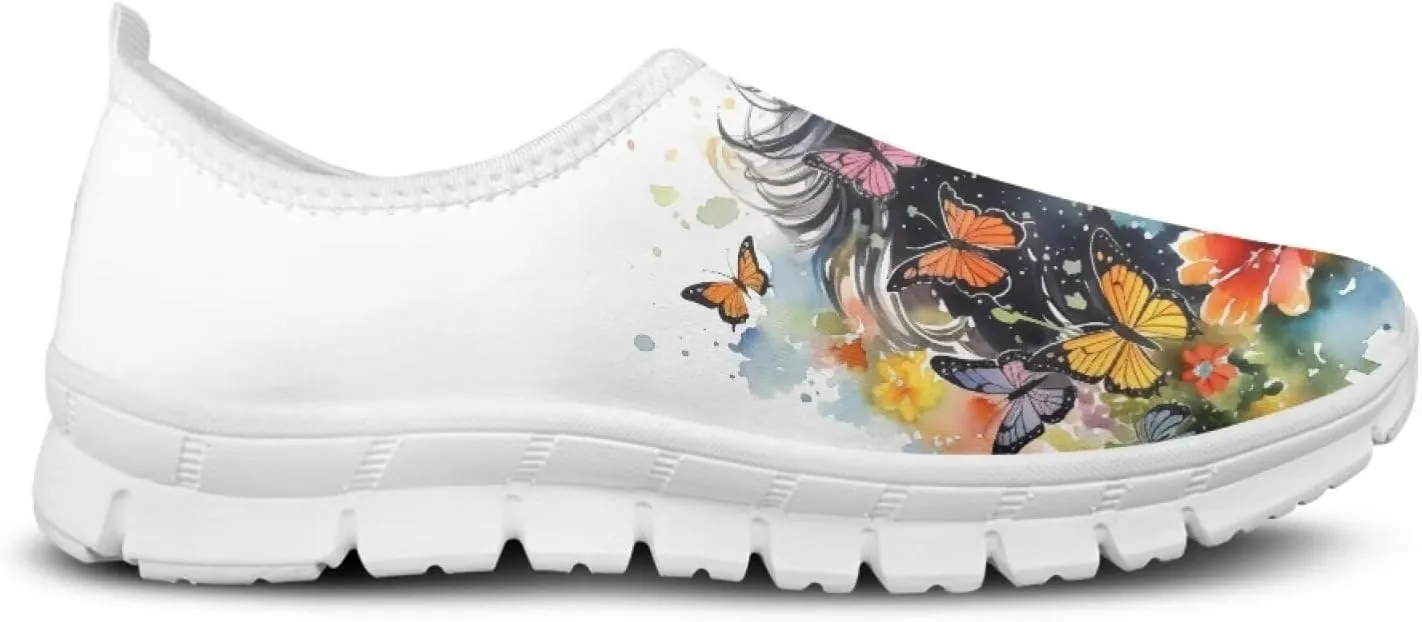 JoyLamoria Love Shoes Unisex Slip On Low Top Fashion Sneakers Comfortable Walking Flats Loafer&Travel Shoes