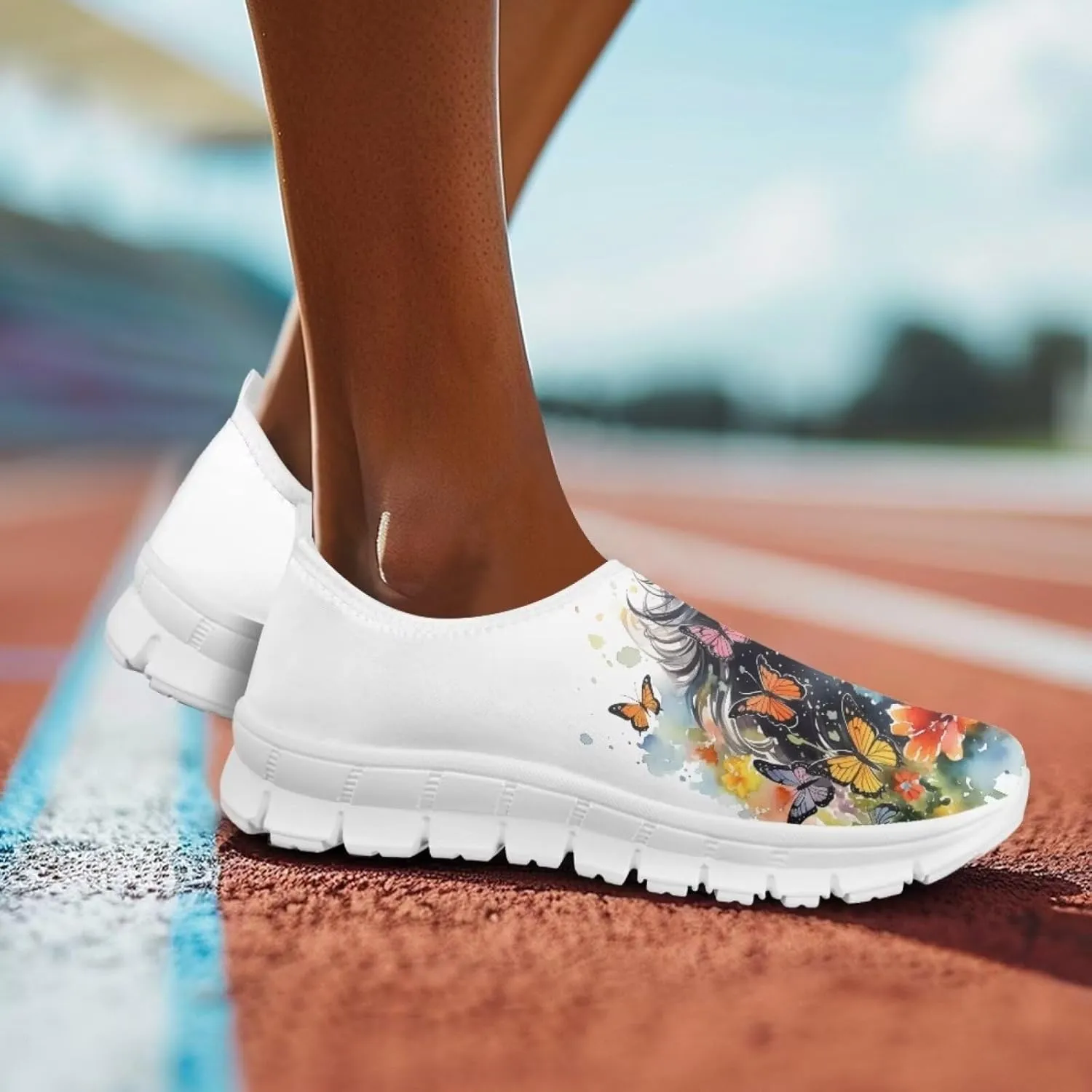 JoyLamoria Love Shoes Unisex Slip On Low Top Fashion Sneakers Comfortable Walking Flats Loafer&Travel Shoes