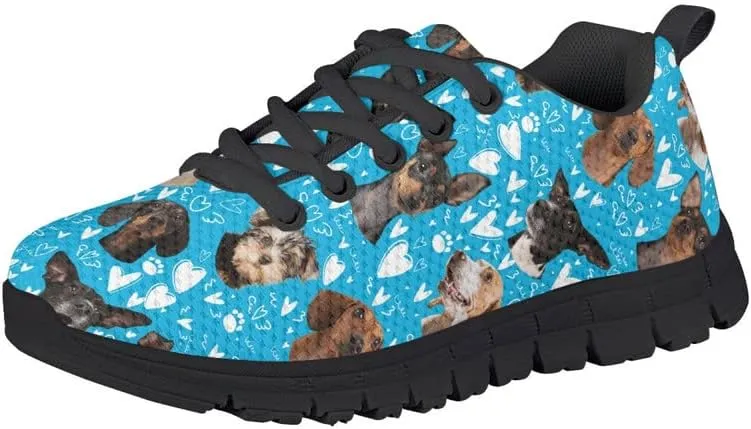Judtueit Butterfly Lace Up Sports Shoes, Lightweight & Breathable Air Shoe, Jogger Sneakers(Toddler/Little Kid/Big Kid)