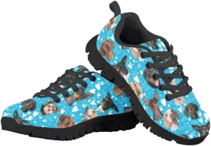 Judtueit Butterfly Lace Up Sports Shoes, Lightweight & Breathable Air Shoe, Jogger Sneakers(Toddler/Little Kid/Big Kid)
