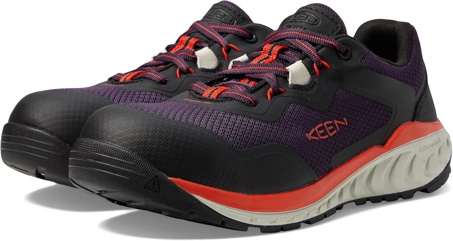 KEEN Utility Tempe - Shoes for Men - Compression-Resisting Midsole - Cement Outsole - Abrasion-Resistant Upper