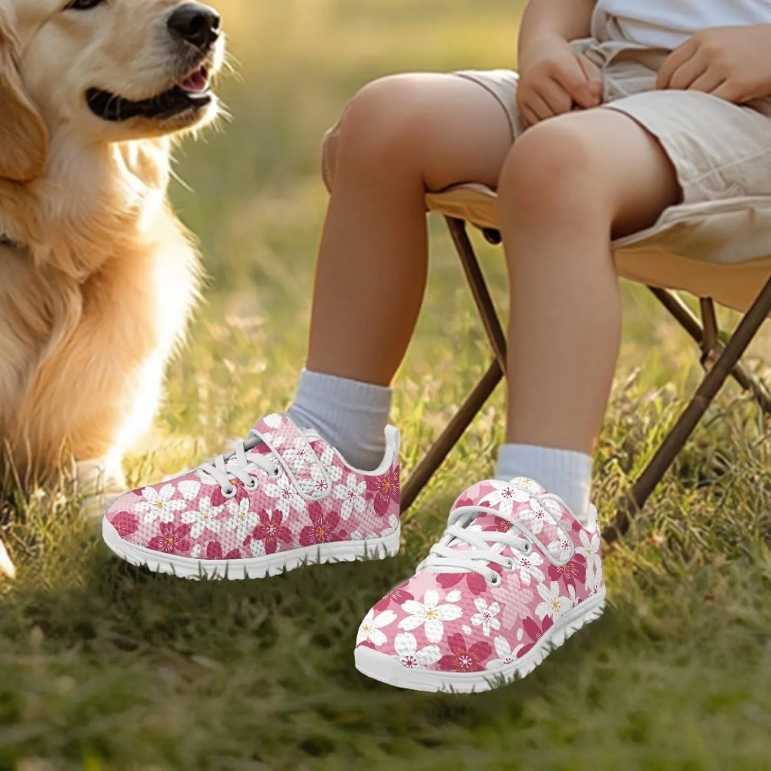 Kid Girls Boys School Loafers Shoes with One Strap Non-Slip Bungee Running Shoes Casual Sneakers Cushion Sneaker