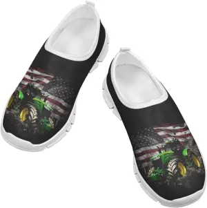 Kids Slip On Shoes Sneakers Boys Athletic Shoes Little Kids Gym Shoes