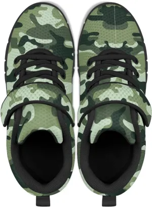 Kids Strap Sneakers Non-Slip School Loafers Shoes Sports Running Walking Shoes Casual Wide Barefoot Shoes