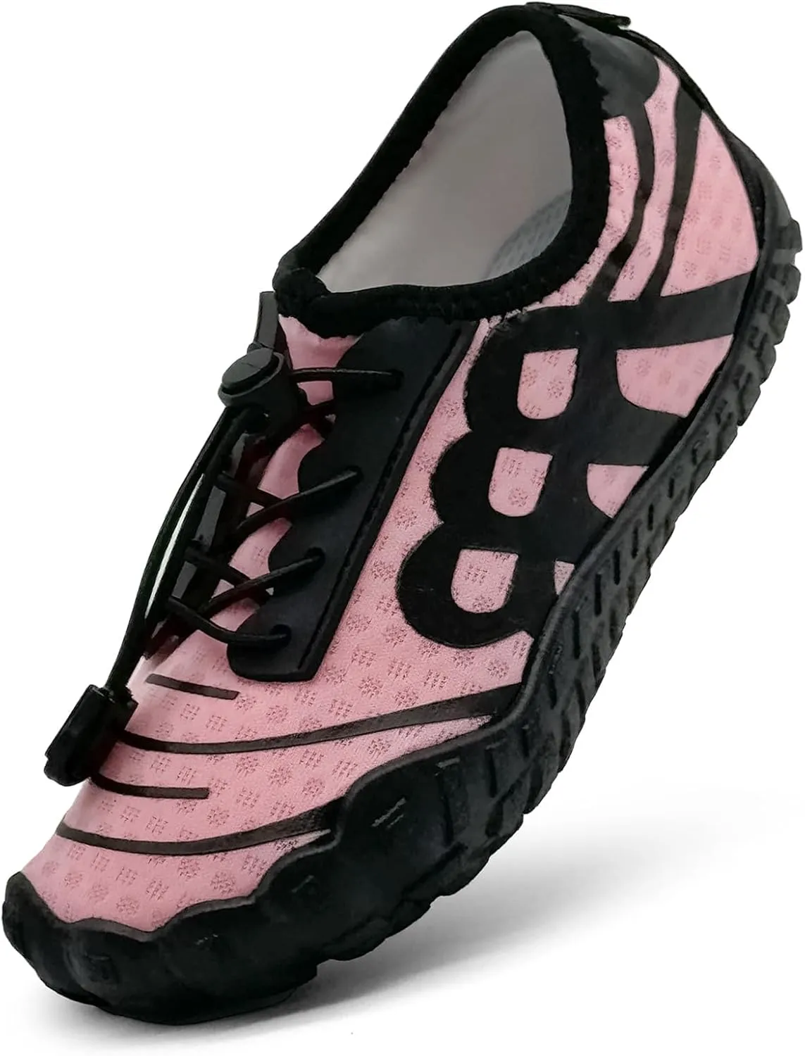Kids Water Shoes Boys Girls Quick Dry Wide Barefoot Aqua Sneakers Breathable Beach Swim Shoes for Hiking Diving Boating Outdoor Water Sports