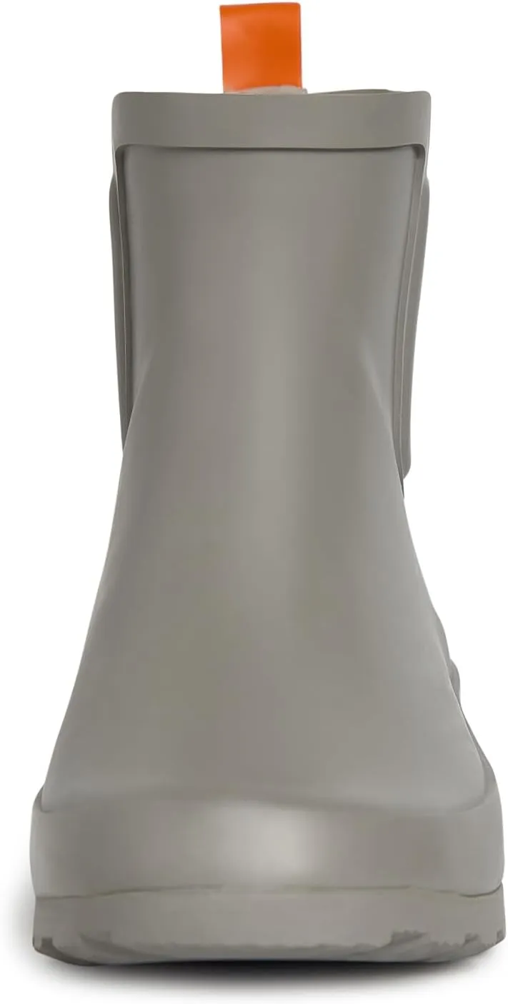 Laura Ashley Ladies ELASTIC Mid Cut Ankle Height Rubber Rain Boots
