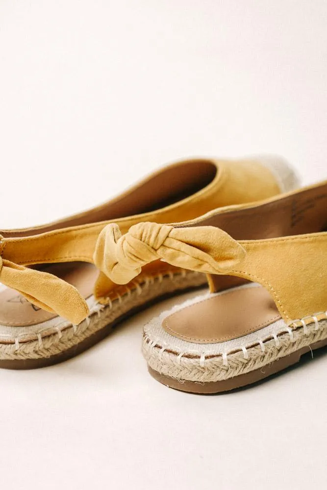 Melody Espadrilles in Yellow