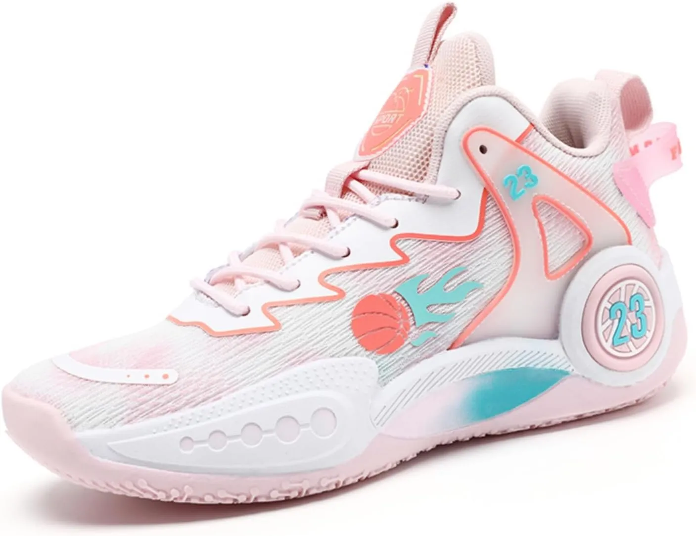 Mens Breathable High Top Chinese Design Basketball Shoes Fashion Graffiti Non-Slip Walking Running Tennis Training Volleyball Sneakers
