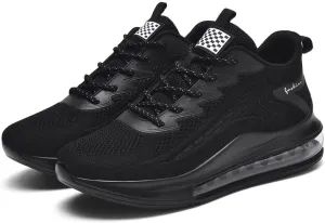 Mens Breathable Mesh Work Non Slip Shoes for Men Lightweight Gym Shoes for Shock Absorbing Sneakers Running Air Cushion Sport Walking