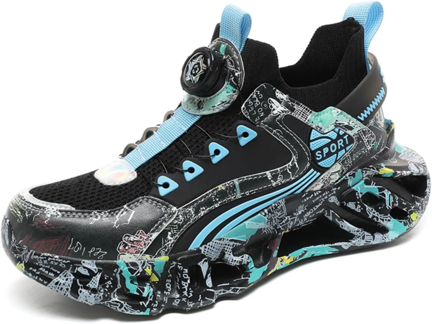 Men's Lightweight Shock - Absorbing Basketball Shoes, Youth Blade - Style Sneakers, Suitable for Students Going to School, Fitness, Running and Walking