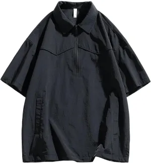 Mens Short Sets 2 Piece Outfits Stylish Quick Dry Cargo Shirts Shorts Teen Boys Summer Athletic Tracksuit Lightweight