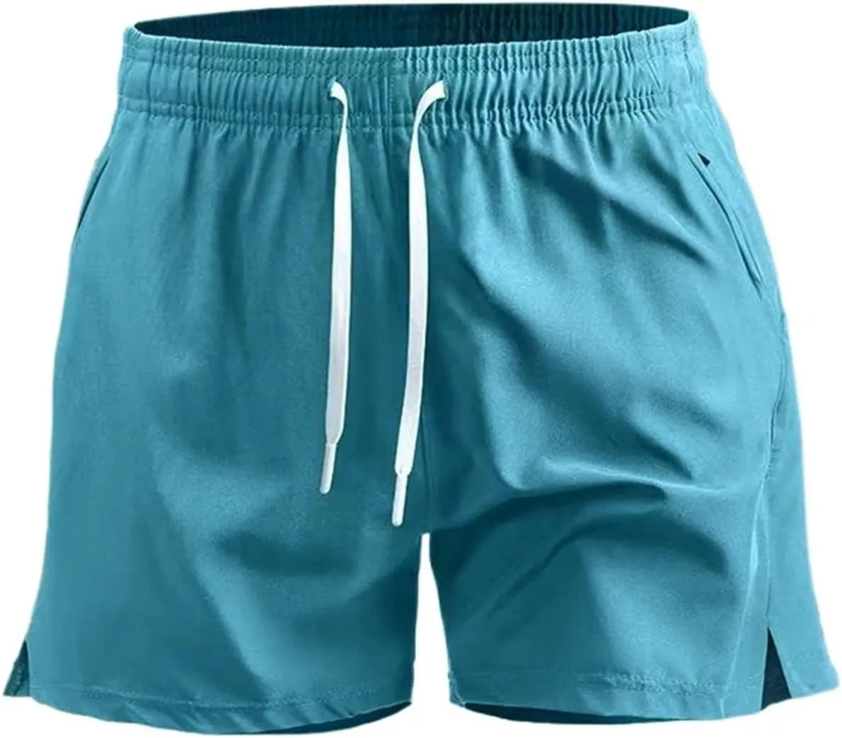 Men's Sport Workout Shorts Quick Dry Athletic Shorts Lightweight Running Shorts with Pockets Gym Beach Pants