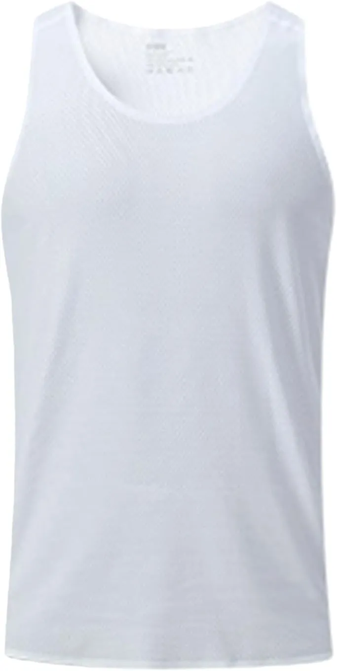 Mens Tank Top Soft Sleeveless Performance Boxing Moisture Wicking Muscle Tees Workout Running Athletic Quick Dry Tops