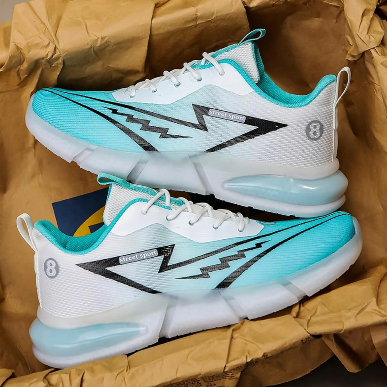 Men's Ultra - Lightweight Stylish Breathable Mesh Sneakers - Comfortable Walking Shoes, Trendy Running Shoes, Suitable for Daily Wear, Sports and Fitness