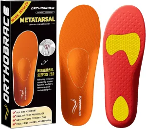 Metatarsal Insoles, Plantar Fasciitis High Arch Support Insoles,Morton's Neuroma,Metatarsal Pads Mens Womens,Foot Pain Relief, Anti-Fatigue Orthotic Shoe Inserts for Metatarsalgia-XS