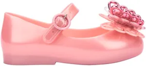 mini melissa Sweet Love Fly Mary Jane Jelly Shoes for Babies & Toddlers - Ballet Flats w/Butterfly Design & Adjustable Strap