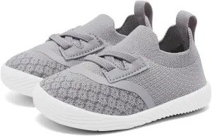 MORENDL Toddler Slip On Sneakers Baby Walking Shoes Non-Slip Breathable Boys & Girls Tennis Shoes Infant Running Shoes