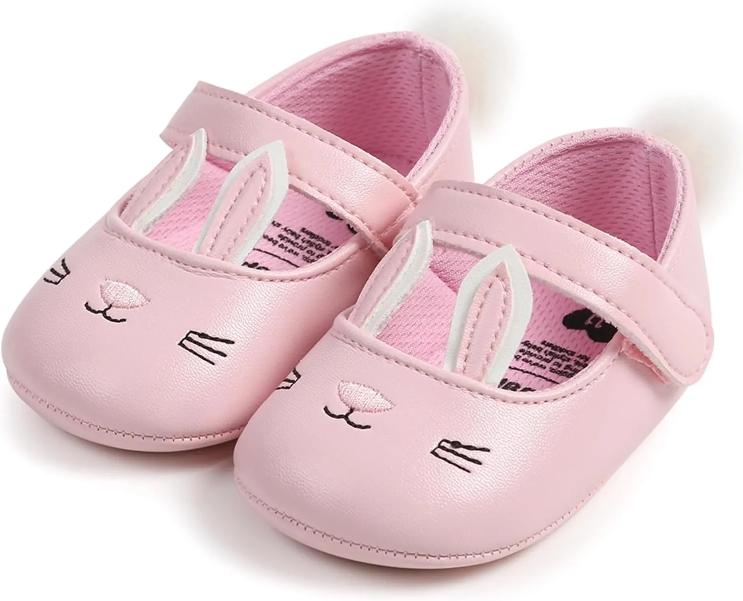 myppgg Baby Girls Mary Jane Flats Sparkly Bowknot Princess Dress Crib Shoes Non-Slip for Toddler First Walkers