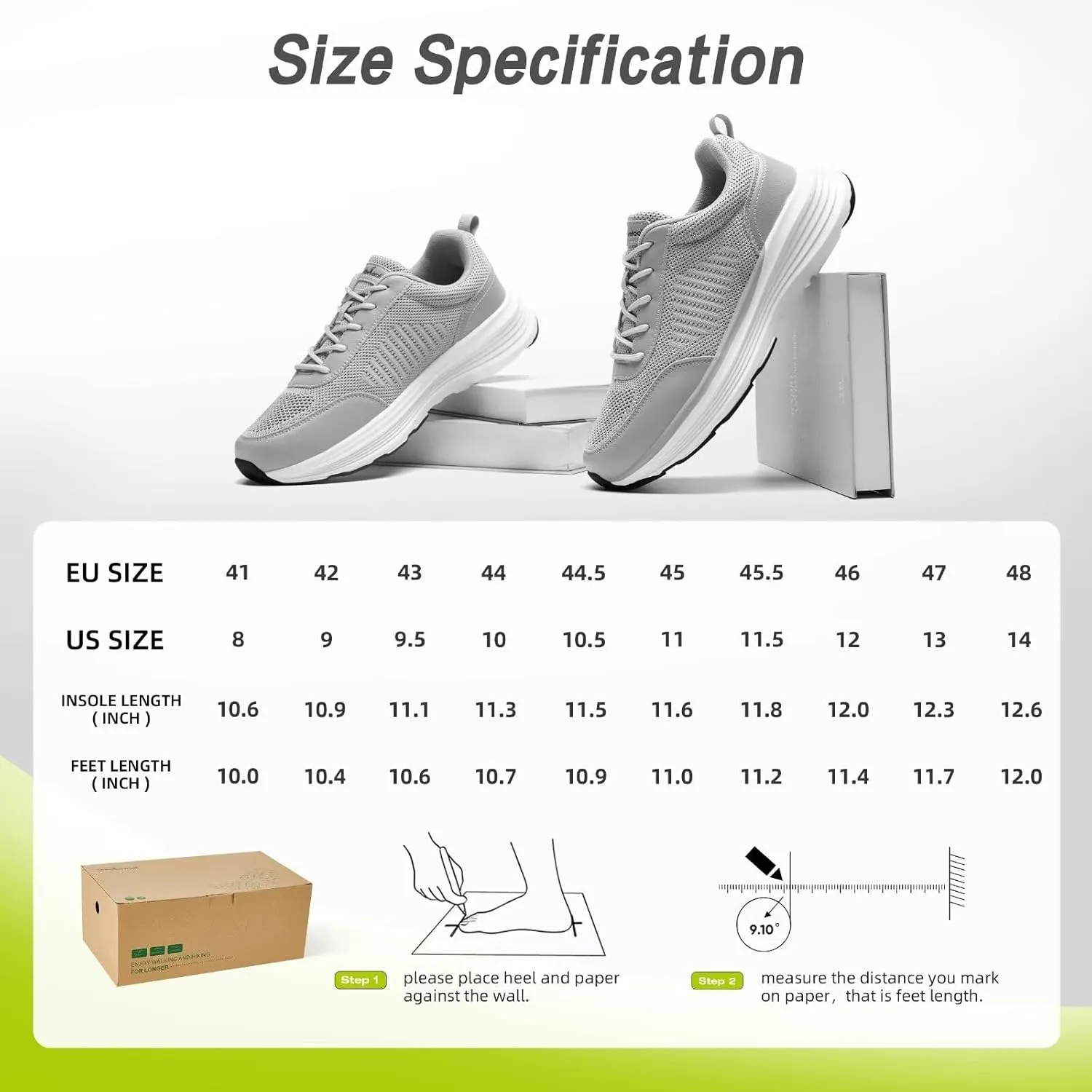 OrthoComfoot Men's Orthopedic Fashion Sneakers with Arch Support: Casual Plantar Fasciitis Walking Shoes for Flat Feet, Comfortable Orthotic Outdoor Shoes for Foot and Heel Pain Relief