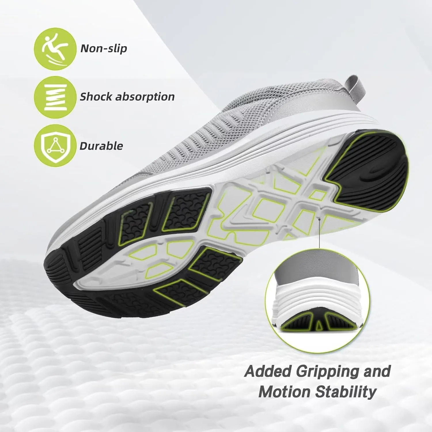 OrthoComfoot Men's Orthopedic Fashion Sneakers with Arch Support: Casual Plantar Fasciitis Walking Shoes for Flat Feet, Comfortable Orthotic Outdoor Shoes for Foot and Heel Pain Relief