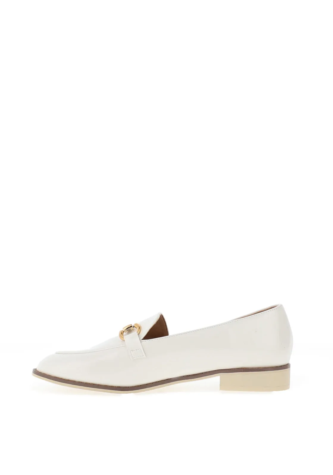 Patrizio Como Pertosa Patent Loafers, White