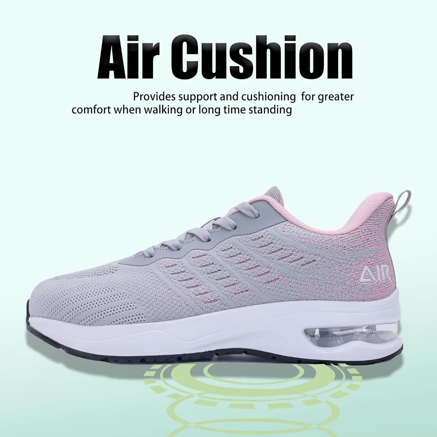 PERSOUL Wide Toe Box Shoes Women Running Shoes Arch Support Tennis Athletic Sneakers for Walking Gym Plantar Fasciitis Size 6-11