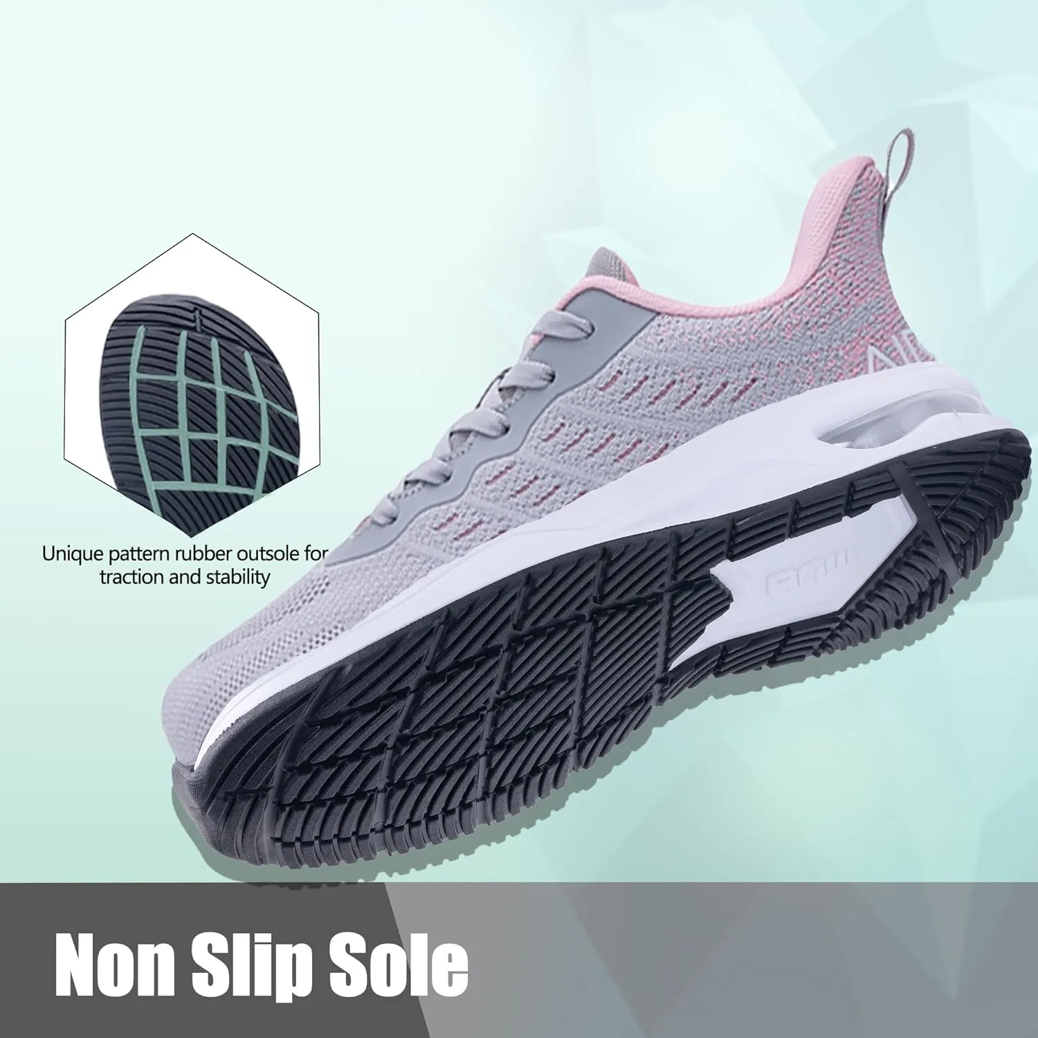 PERSOUL Wide Toe Box Shoes Women Running Shoes Arch Support Tennis Athletic Sneakers for Walking Gym Plantar Fasciitis Size 6-11