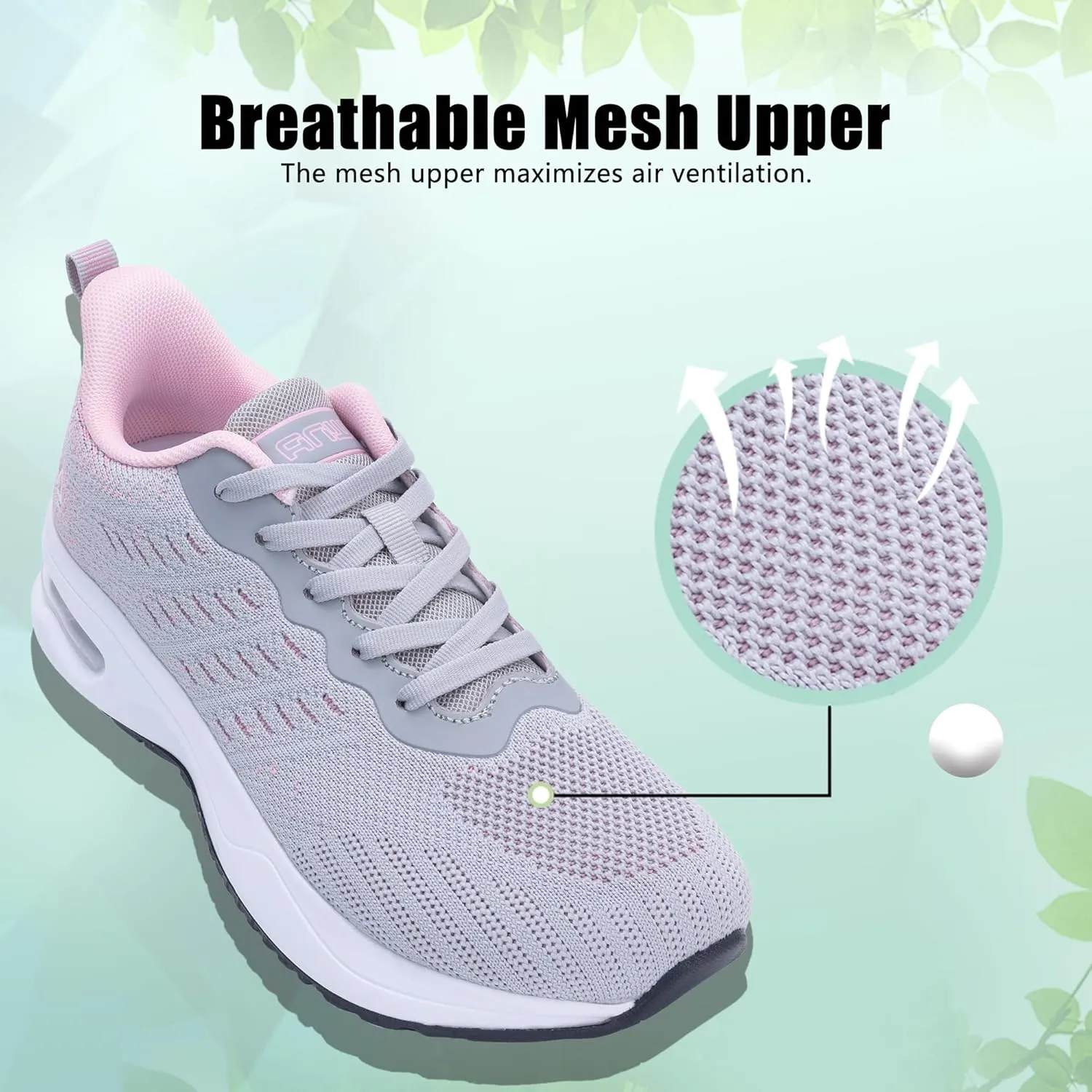 PERSOUL Wide Toe Box Shoes Women Running Shoes Arch Support Tennis Athletic Sneakers for Walking Gym Plantar Fasciitis Size 6-11